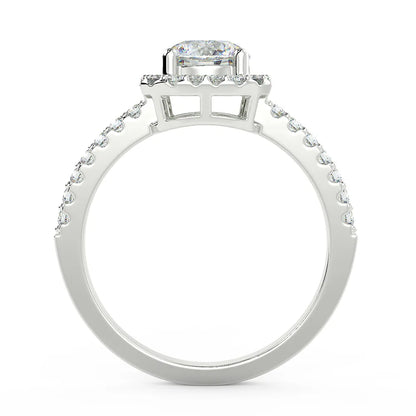 The Modern Promise Lab Grown Diamond Halo Solitaire