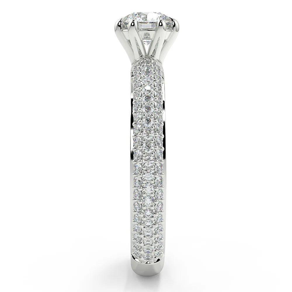 Sparkling Promise F VS1 Lab Grown Diamond Engagement Ring