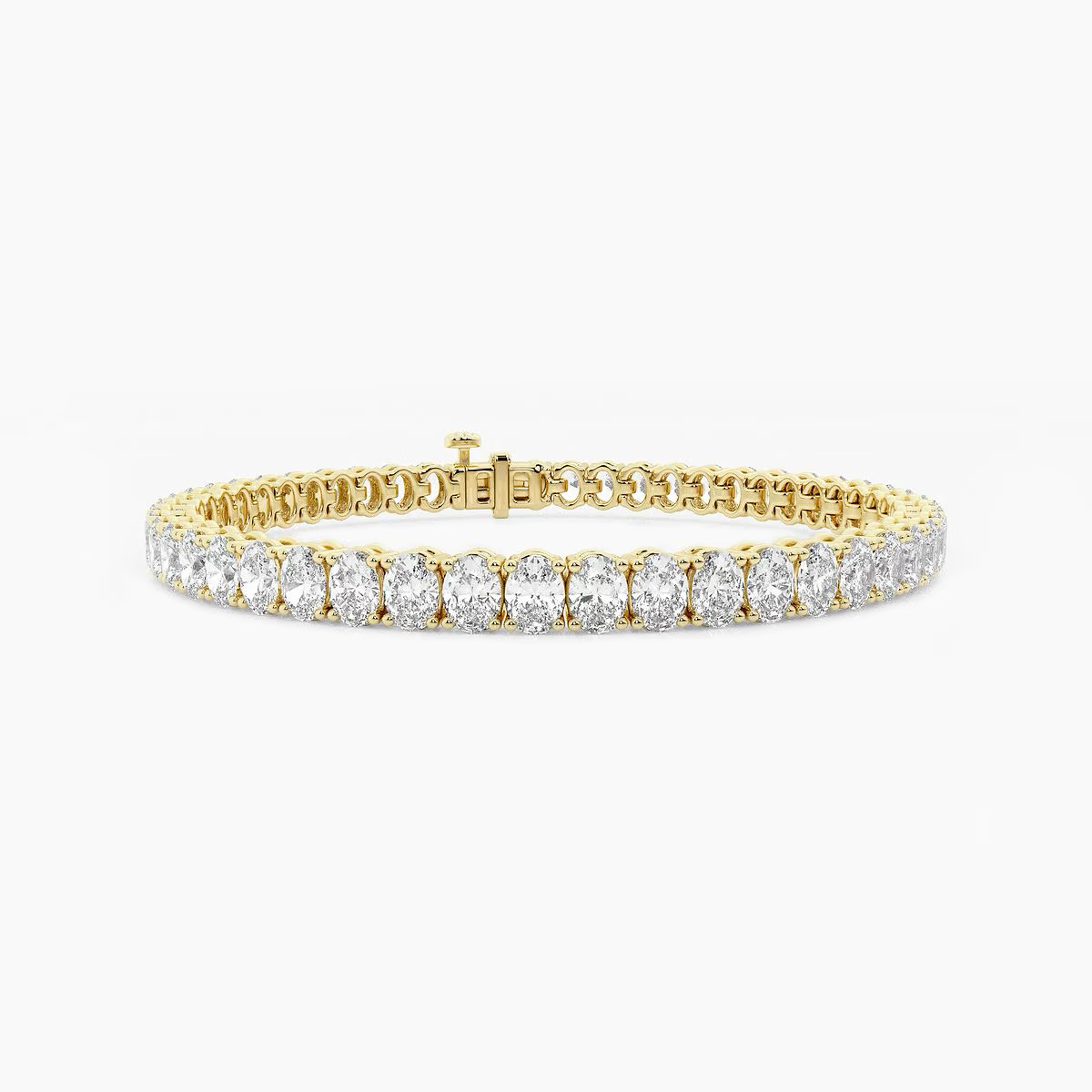 Solene-Link-Oval-Cut-Diamond-Tennis-Bracelet