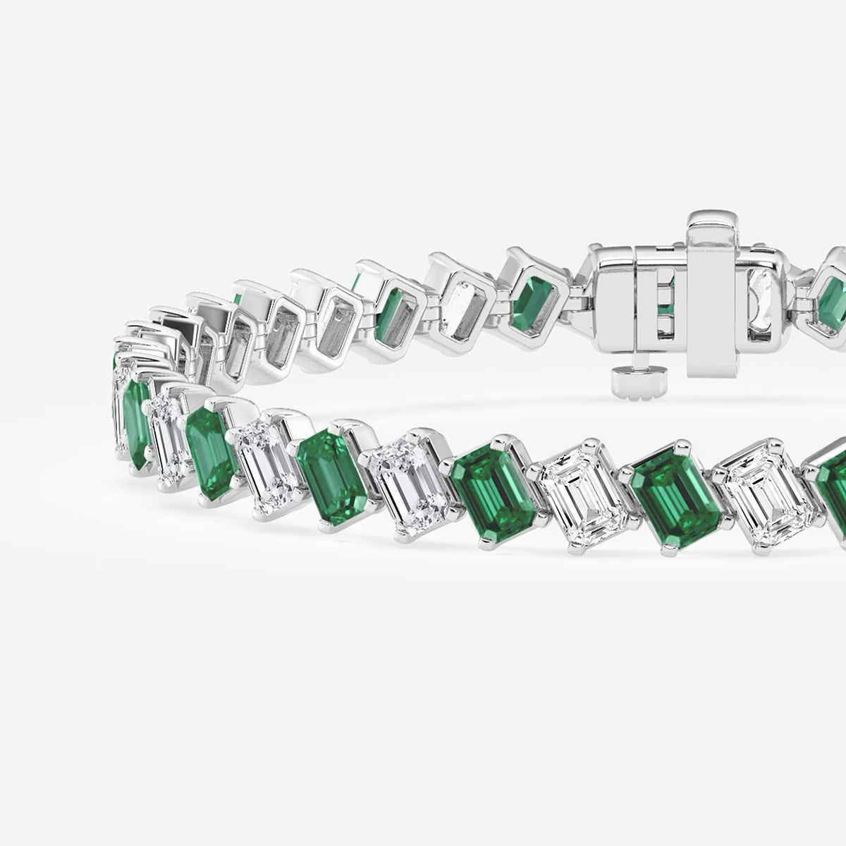 Twila-Diagonal-Emerald-Diamond-Tennis-Bracelet-for-Women