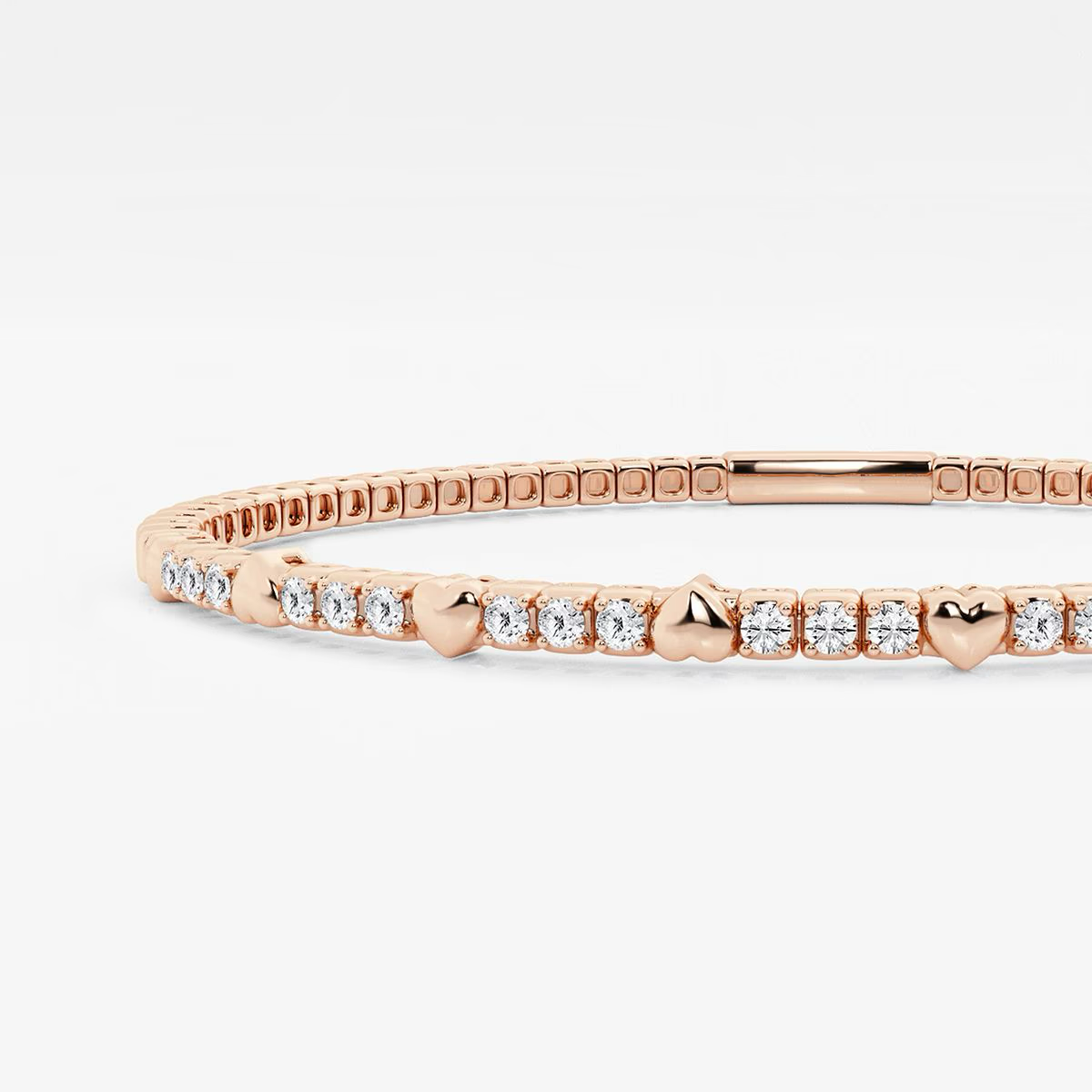 Orabella-Solid-Rose-Gold-Diamond-Bangle