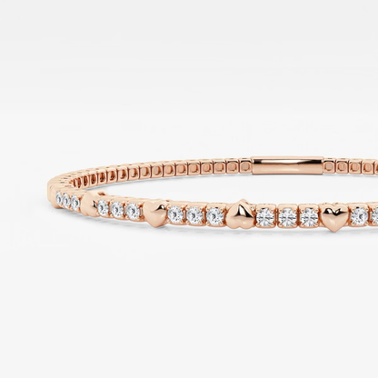 Orabella-Solid-Rose-Gold-Diamond-Bangle