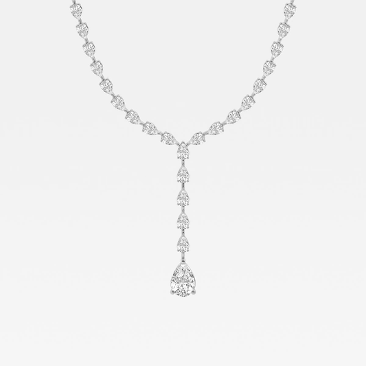 Luna-Flex-Pear-Drop-Diamond-Tennis-Necklace