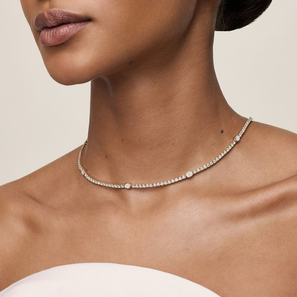Nova-Clasp-Bezel-Set-Diamond-Tennis-Necklace