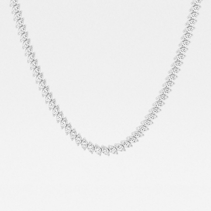 Twilight-Gleam-Marquise-Diamond-Tennis-Necklace