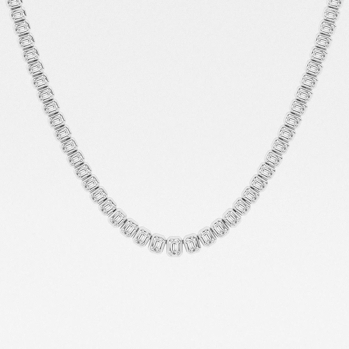 Prestige-Bezel-set-Emerald-Diamond-Tennis-Necklace