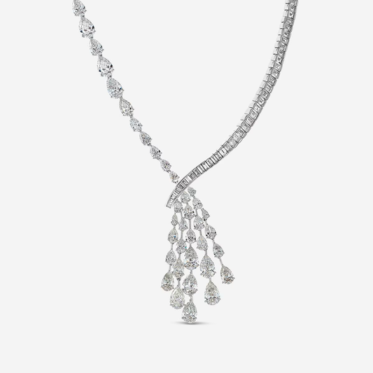 Celestara-Multi-Layer-Pear-Diamond-Statement-Necklace